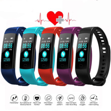 Y5 Bluetooth Smartwatch Bracelet band Color Screen Heart Rate Monitor Blood Pressure Measurement Fitness Tracker men women sport 2024 - buy cheap