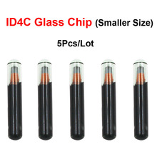 5Pcs/Lot High Quality Original ID4C Glass Chip 4C Car Key Chip ( Smaller Size ) Auto Transponder Blank Key Chip 2024 - buy cheap