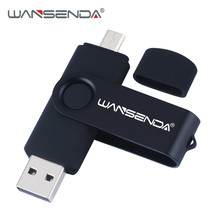 WANSENDA OTG USB Flash Drive Memory Stick 256GB 128GB 64GB 32GB 16GB 8GB Pendrive 2 in 1 Micro USB Memory Stick Flash Drive 2024 - buy cheap