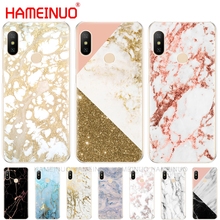 gold marble collage Cover Case for Xiaomi Mi 8 se A2 lite redmi 6 6a 6 pro note 6 PRO pocophone F1 for redmi s2 2024 - buy cheap