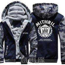 New Winter Warm Full Metal Panic Hoodies Anime Hooded Coat Thick Zipper unisex cardigan Jacket Sweatshirt 2024 - buy cheap