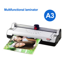 Máquina laminadora térmica para uso escolar, cortadora de papel y redondeadora de esquinas, Para A3/A4/A6 YE381 2024 - compra barato