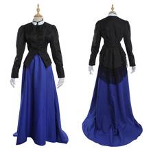 Платье для гражданских войн, Южно-средневековое платье на Хэллоуин для взрослых, карнавальный костюм на заказ, D1010 2024 - купить недорого