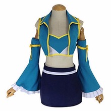 2018 Lucy Heartfilia Fairy Tail 7 years later cosplay costume lolita girls school uniform Sailor skirt suit party dress costume 2024 - buy cheap