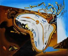 Salvador Dali Canvas Wall Art Canvas Prints Paintings On the Wall Home Decorations,Abstract painting,The passage of time 2024 - buy cheap