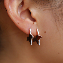 2018 Christmas Real 925 sterling silver stud minimalist Star earrings cute jewelry delicate girl women ear tiny Star delicate 2024 - buy cheap