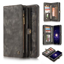 Retro Wallet Case For Samsung Galaxy S9 S8 S7 Edge Genuine Leather Flip Cover For Sansung Galaxy S9 Plus/ S8 Plus Phone Case 2024 - buy cheap