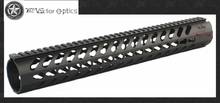 Vector Optics GEN 2 Rifle 15 inch Free Float .223 Keymod Handguard Rail Mount with Detachable Picatinny Rails Steel Barrel Nut 2024 - buy cheap
