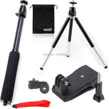 Action Cameras Monopod Stick+Clamp Mount+Tripod for Cam HDR AS20 AS15 AS100V AS30V AZ1 AS200V FDR-X1000V aee accessories 2024 - buy cheap