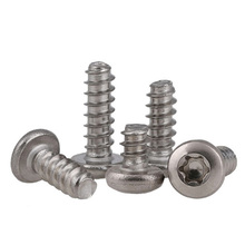 20pcs M4 stainless steel bolts round head six lobe screw anti-theft self tapping bolt screws 10mm~12mm length 2024 - buy cheap