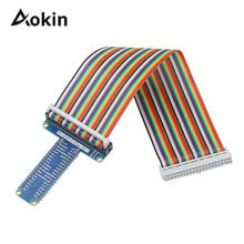 Gpio T Type Expansion Module Board Adapter With 40 Pin Gpio Female To Female Rainbow Cable For Raspberry Pi 4/3/ 2 Model B+ 2024 - buy cheap