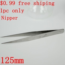 Nipper $0.99 1 pçs 125mm de aço inoxidável de alta qualidade unha arte nipper strass escolher ferramentas usar para decorações diy 2024 - compre barato
