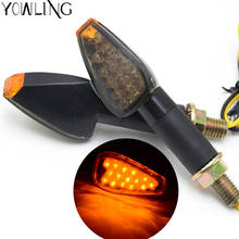 Motorcycle Black LED Turn Signal Light For Yamaha Suzuki YZ YZF WR 125 250 250F 400 426F 450F RM RMZ 125 250 RMX450Z Dirt Bike 2024 - buy cheap