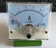 85C1 DC 0-5A Аналоговая Панель Amp Амперметр со стрелкой тип панель измерителя тока 2024 - купить недорого