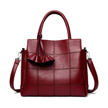 Female crossbody messenger bag Designer Leather handbag Women Shoulder Bags Luxury Handbags Women Bags sac a main Bolsa Feminina 2024 - buy cheap