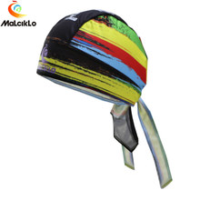 Printing Sweatproof Pro Cycling Cap Breathable Bike Scarf Ciclismo Coif Pirate Headband Cycling Hat Bicycle Helmet 2024 - buy cheap