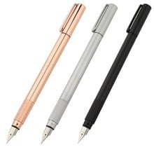 Drop Shipping High Quality Student Fashion Medium 0.38mm Nib Fountain Pen 2024 - buy cheap