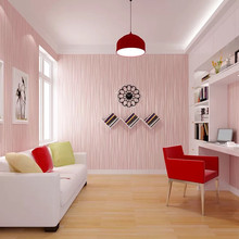 Papel de parede autoadesivo impermeável, rolo de papel de parede listrado para decoração de casa, quarto, menina, sala de estar 2024 - compre barato