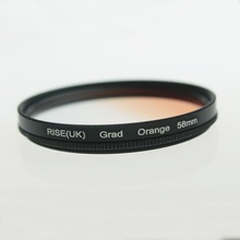 NEW 58mm Rotating Grad Graduated Orange Color Lens Filter for Canon EOS 700D 600D 550D Nikon DSLR SLR Camera 2024 - buy cheap