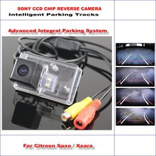 Car Rear View Back Camera For Citroen Saxo/Xsara Intelligent Parking Tracks Reverse Dynamic Guidance Tragectory CAM 2024 - buy cheap