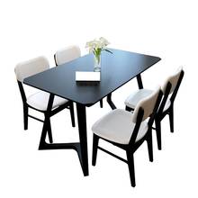 Free shipping to Russia: Dining table for 4, 6 and 8 persons, Modern stylish solid square table 2024 - buy cheap