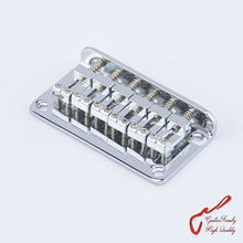 1 Set GuitarFamily  Electric Guitar Fixed Bridge  Chrome   ( #0281 ) MADE IN KOREA 2024 - buy cheap