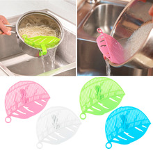 2017 Hot Sale 1PC Durable Clean Leaf Rice Beans Peas Cleaning Gadget Strainer Kitchen Clips Tools Party 2024 - buy cheap