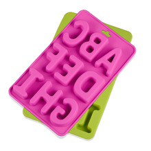 9 Big English Letter Shape DIY Silicone Mold Cake Decorating Fondant Cake 3D Food Grade Soap Chocolate Moulds H423 2024 - buy cheap