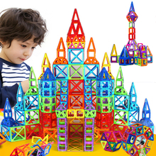 Miniblocos magnéticos de construção, brinquedo educativo 3d para crianças, 110 peças 2024 - compre barato