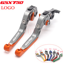 Palancas de embrague para motocicleta, frenos ajustables extensibles plegables para SUZUKI GSX 750 INAZUMA GSX750 lnazuma GSX 750 1997-2000 2024 - compra barato