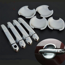 New Chrome Car Door Handle Cover + Cup Bowl Cover Trim For Kia Forte Kia  Cerato 2009 2010 2011 2012  Free Shipping 2024 - buy cheap