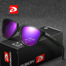 DUBERY Vintage Polarized Sunglasses Men's Sun Glasses For Men UV400 Shades Driving Black Square Oculos Male 8 Colors Model 181 2024 - buy cheap