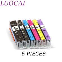LuoCai Compatible Ink Cartridge for Canon Pixma TR7550 TR8550 TS6150 TS6151 TS8150 TS8151 TS8152 TS9150 TS9155 PGI-580 CLI-581 2024 - buy cheap