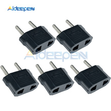 5Pcs/Lot US To EU Plug Power Adapter Black Travel Power Plug Adapter Converter Wall Charger Socket US to AU EU to US AU to US 2024 - buy cheap