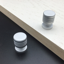 Aluminum Alloy Single Hole Cabinet Handles Simple Wardrobe Drawer Door Pull Knobs for Furniture Hardware Drawer Accessories 2024 - buy cheap