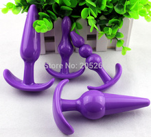 4pcs sexy nightlife unsex anchor backyard Stimulating Butt Plug  for women& men Anal plug Tiny sex Toys waterproof  Lover game 2024 - buy cheap