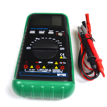 Multímetro Digital LCD manual/automático, medidor de frecuencia de capacitancia MY68, DC AC, corriente de voltaje Ohm 2024 - compra barato