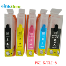 Einkshop cartucho de tinta recarregável para canon gêmeo, para canon pixma mp510 mp520 mp530 mp610 mp800 mp810 mp630 mp950 2024 - compre barato