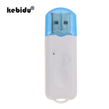 Kebidu adaptador bluetooth v5.0 azul, receptor de áudio e música, sem fio, usb, para alto-falantes da casa e do carro, para iphone, venda por atacado 2024 - compre barato