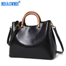 Women Handbag Genuine Leather Big Tote Bag Luxury Ladies Design Shoulder Bag Real Leather Handbags 2018 New Fashion Sac Femme 2024 - buy cheap