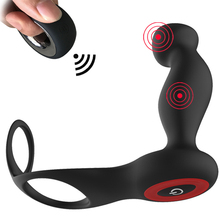 Wireless Remote Anal Beads Vibrator Ring On Penis Prostate Massager G Spot Dildo Vibrator Sex Toys Masturbator for Women Men Gay 2024 - buy cheap