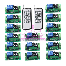 Interruptor de controle remoto sem fio rf, interruptor remoto dc 12v 1ch remoto liga/desliga 315mhz/433mhz