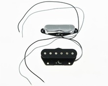 2x Neck& Bridge TL Pickup Set Guitar Pickups for Telecaster Chrome 2024 - buy cheap