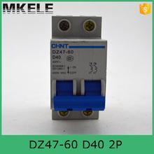 Original 100% CHINT Brand air switch GFCI 2P 40A home empty open air switch Miniature Circuit Breaker D40  DZ47-60 2P D40 2024 - buy cheap