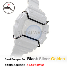Anel de proteção para relógio de alta qualidade, aço inoxidável, 3 cores, preto, acessório para relógio, g-shock/segundo 2024 - compre barato