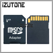 100% гарантия microSD в SD адаптер Micro SD адаптер SD Card TF Card Reader по Бесплатная доставка; 10 шт./лот 2024 - купить недорого