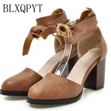 BLXQPYT-Sandalias de gladiador para mujer, zapatos de tacón alto de 7,5 cm, a la moda, sexys, 32-48 de talla grande, para fiesta y boda, 7441 2024 - compra barato