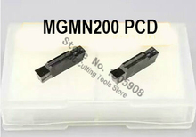 2 шт. PCD вставки MGMN200 CNC PCD бит, режущие вставки, подходит для токарных инструментов для MGEHR/mподачи, бесплатная доставка 2024 - купить недорого