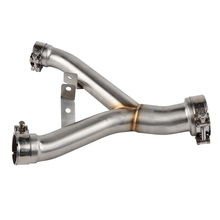 Motorcycle Mid Pipe Decat Eliminator Exhaust For Kawasaki Z1000 Z 1000 2011 2012 2013 2014 2015 2016 2017 2018 Stainless Steel 2024 - buy cheap