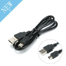Зарядный кабель для передачи данных адаптер USB папа мини 5 Pin B Лучшая черная длина 80 см кабели для передачи данных usb удлинитель 2024 - купить недорого